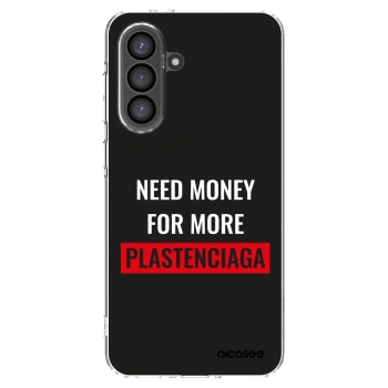 Picasee silikónový prehľadný obal pre Samsung Galaxy A56 5G A566B - More PLASTENCIAGA
