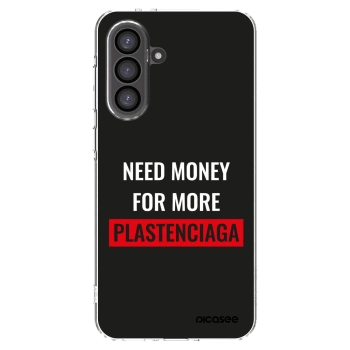 Picasee silikónový prehľadný obal pre Samsung Galaxy A36 5G - More PLASTENCIAGA