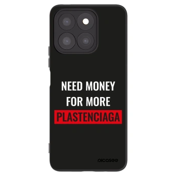 Picasee silikónový čierny obal pre Honor X8c - More PLASTENCIAGA