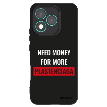 Picasee silikónový čierny obal pre Honor 400 Lite 5G - More PLASTENCIAGA