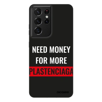 Picasee Fashion Case pre Samsung Galaxy S21 Ultra 5G G998B - More PLASTENCIAGA