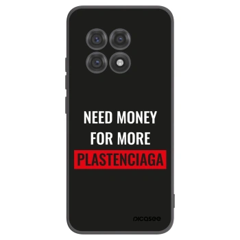 Picasee silikónový čierny obal pre OnePlus 13R 5G - More PLASTENCIAGA