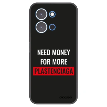Picasee silikónový čierny obal pre Xiaomi Redmi 15C 4G - More PLASTENCIAGA