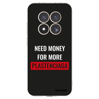 Picasee silikónový prehľadný obal pre Xiaomi Redmi Note 15 Pro 4G - More PLASTENCIAGA