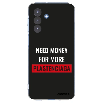 Picasee silikónový prehľadný obal pre Samsung Galaxy A17 5G - More PLASTENCIAGA