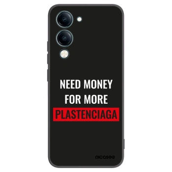 Picasee silikónový čierny obal pre Vivo Y29s 5G - More PLASTENCIAGA