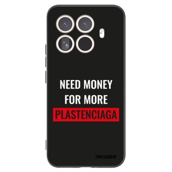 Picasee silikónový čierny obal pre Xiaomi 15T Pro - More PLASTENCIAGA