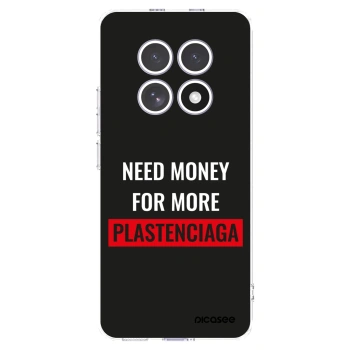 Picasee silikónový prehľadný obal pre Xiaomi Redmi Note 15 - More PLASTENCIAGA