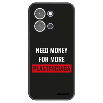 Picasee silikónový čierny obal pre Xiaomi Redmi 15C 5G - More PLASTENCIAGA