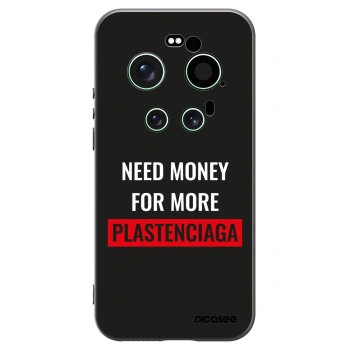 Picasee silikónový čierny obal pre Xiaomi 17 Ultra - More PLASTENCIAGA