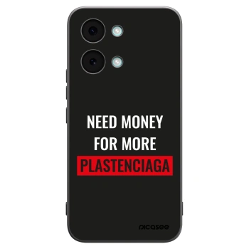 Picasee silikónový čierny obal pre Xiaomi Poco X8 Pro Max - More PLASTENCIAGA