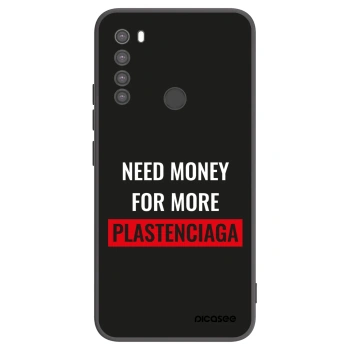 Picasee silikónový čierny obal pre Xiaomi Redmi Note 8 - More PLASTENCIAGA