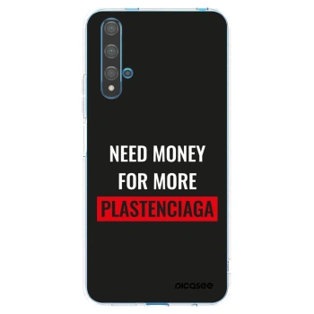 Picasee silikónový prehľadný obal pre Huawei Nova 5T - More PLASTENCIAGA