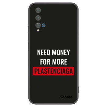 Picasee silikónový čierny obal pre Huawei Nova 5T - More PLASTENCIAGA