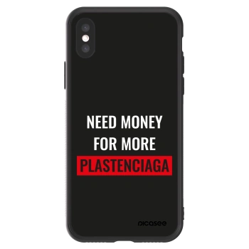 Picasee ULTIMATE CASE pro Apple iPhone X/XS - More PLASTENCIAGA