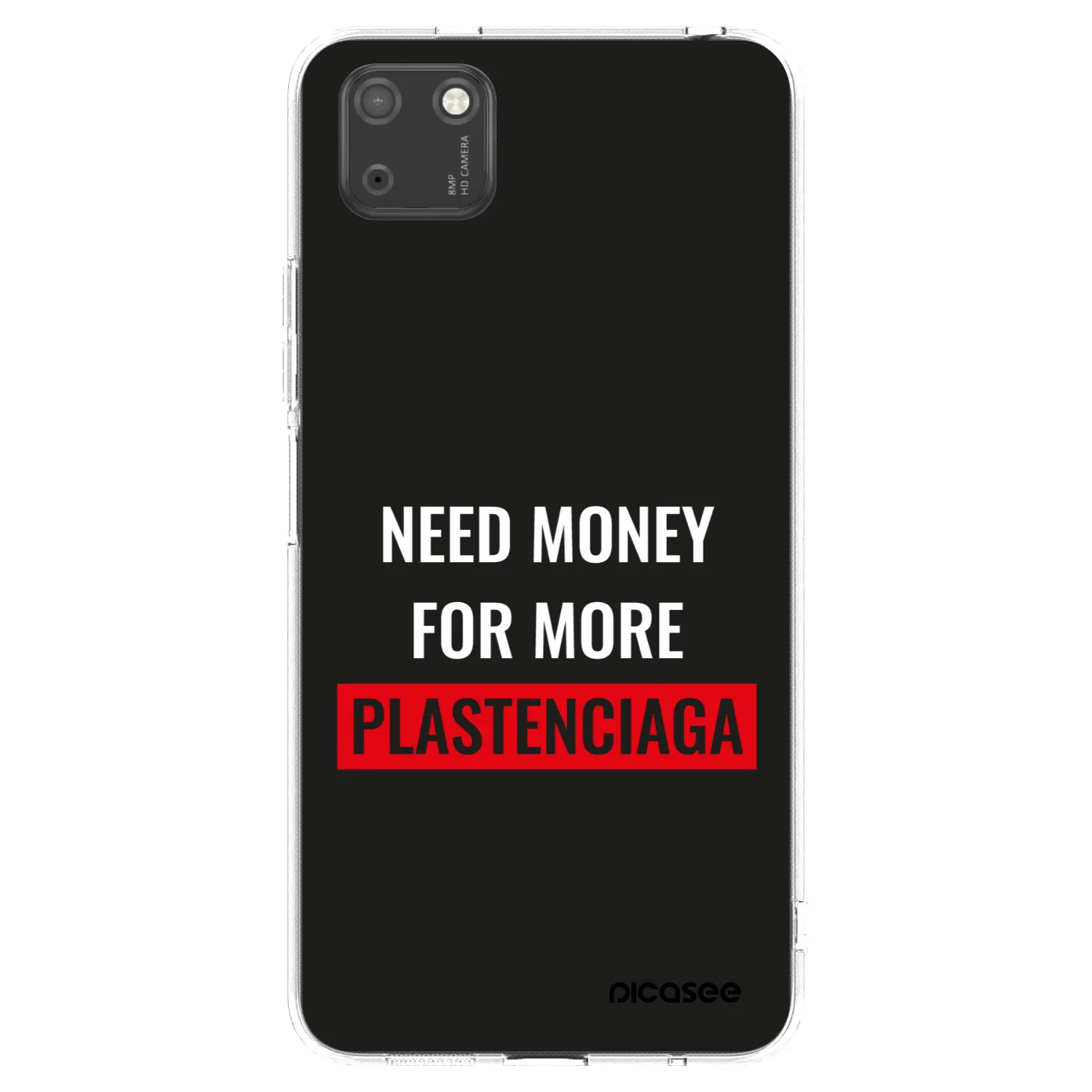 Picasee silikónový prehľadný obal pre Huawei Y5P - More PLASTENCIAGA
