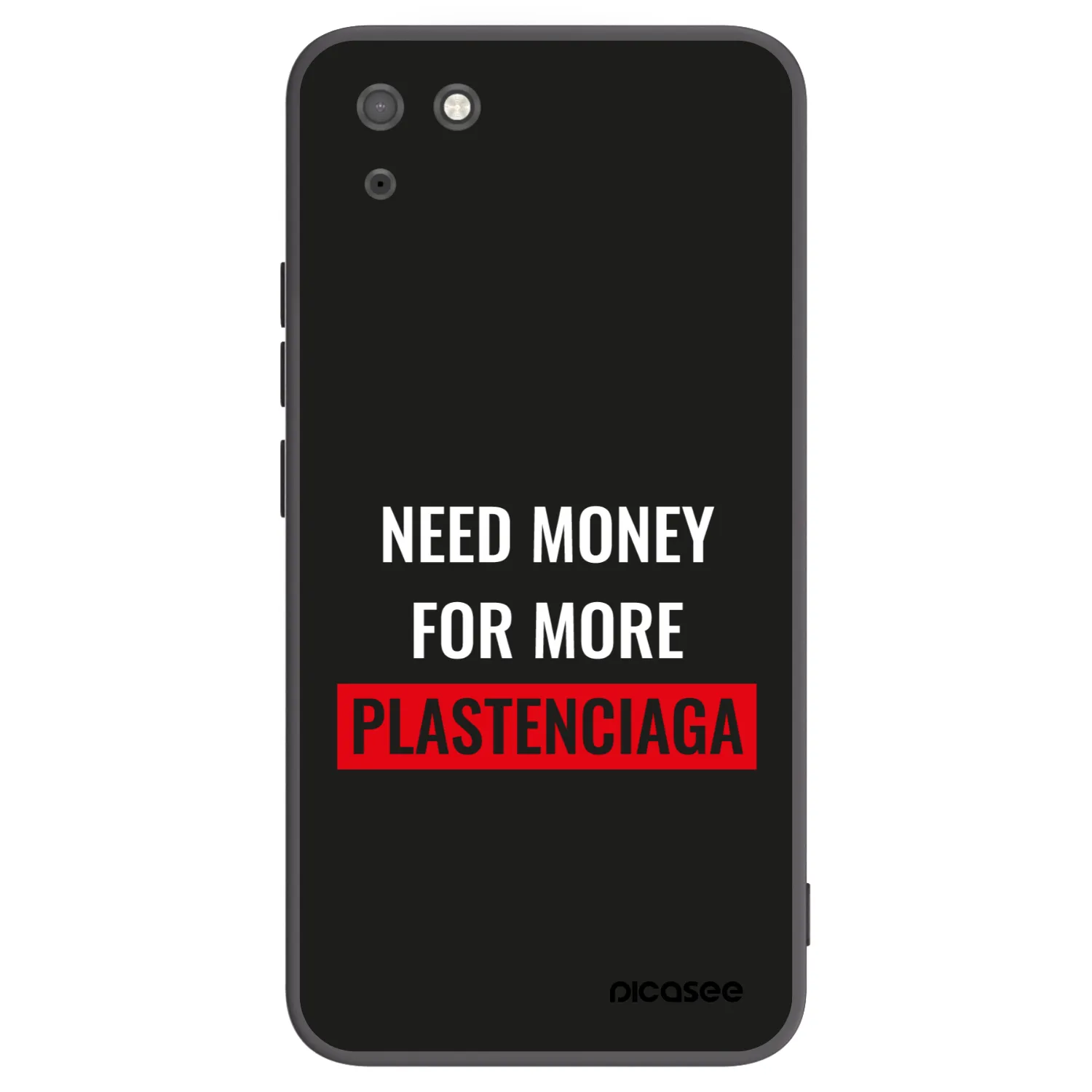 Picasee silikónový čierny obal pre Huawei Y5P - More PLASTENCIAGA