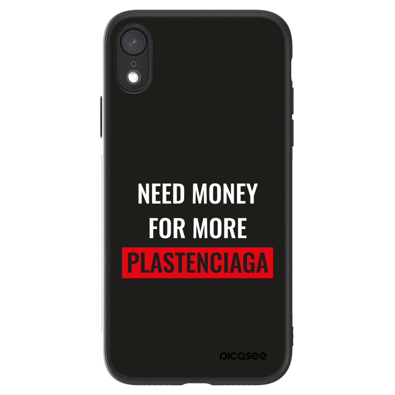 Picasee ULTIMATE CASE pro Apple iPhone XR - More PLASTENCIAGA