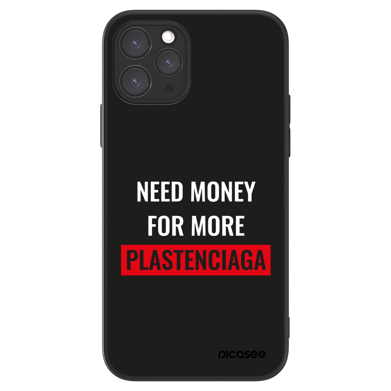 Picasee ULTIMATE CASE pro Apple iPhone 11 Pro - More PLASTENCIAGA