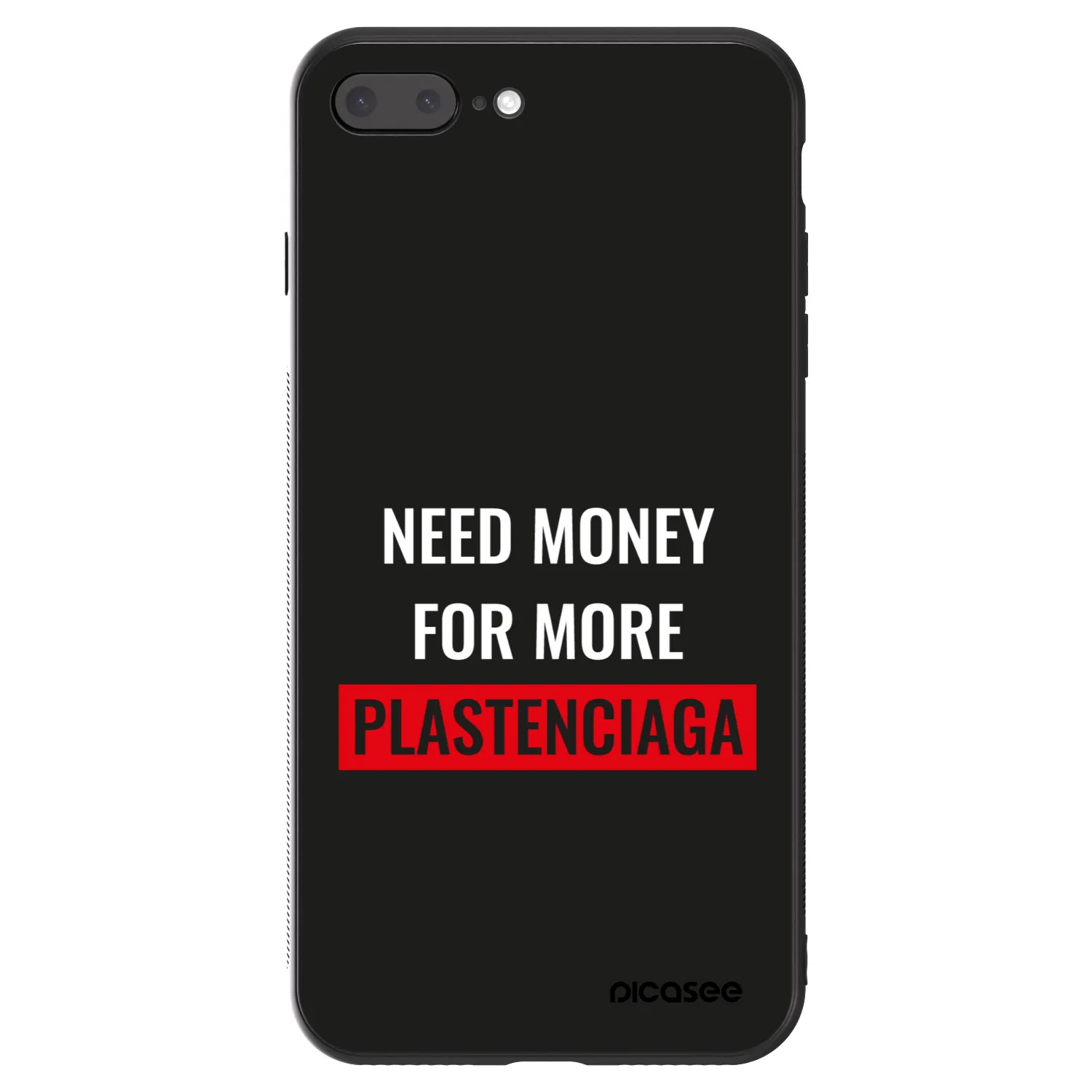 Picasee ULTIMATE CASE pro Apple iPhone 7 Plus - More PLASTENCIAGA