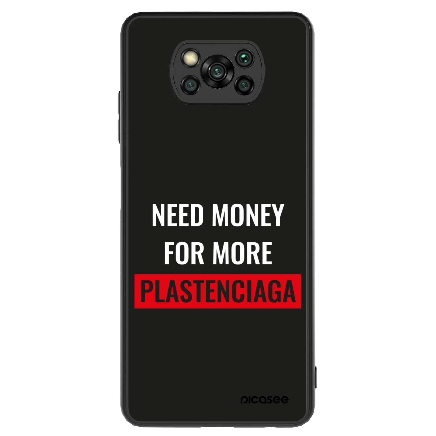 Picasee ULTIMATE CASE pro Xiaomi Poco X3 - More PLASTENCIAGA
