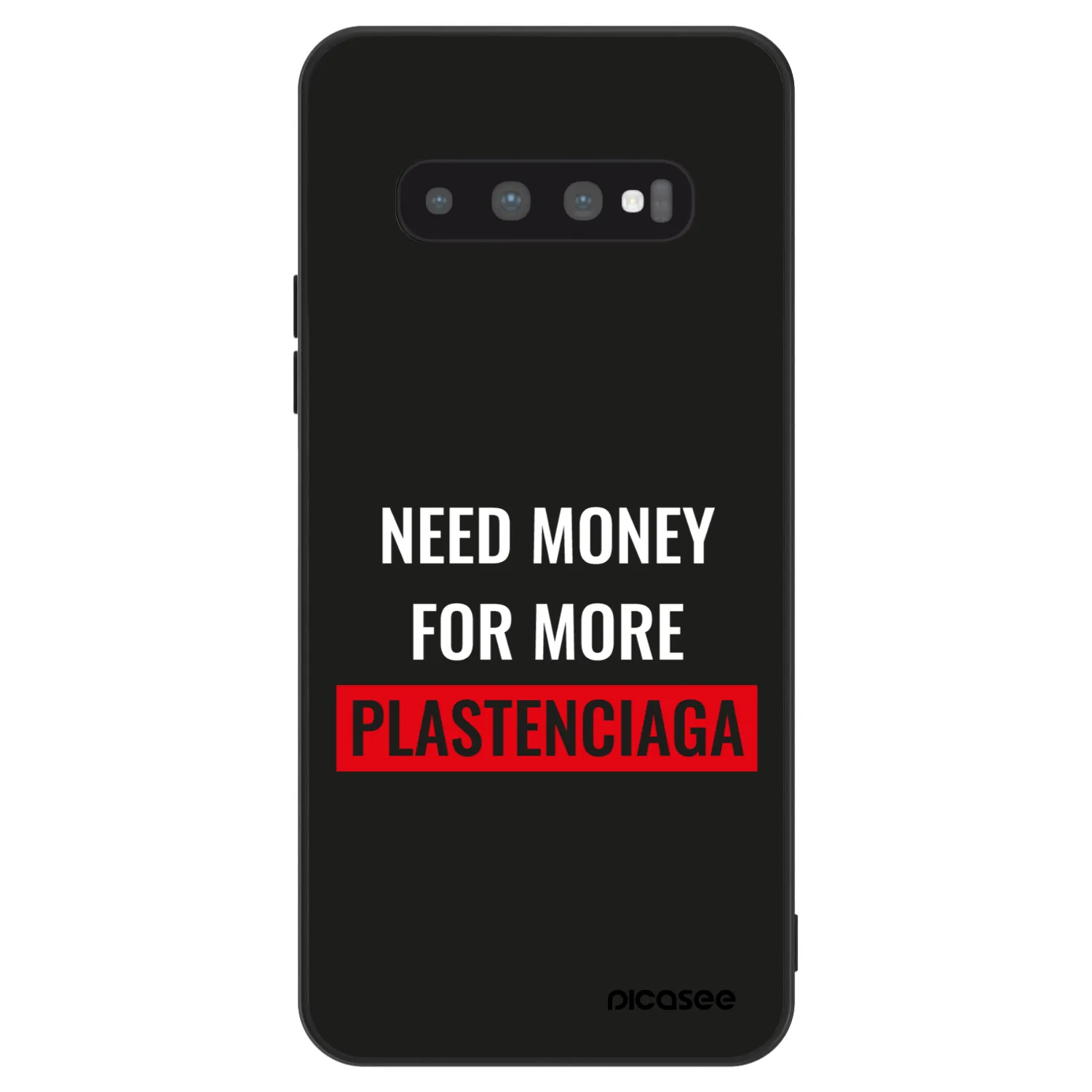 Picasee ULTIMATE CASE pro Samsung Galaxy S10 G973 - More PLASTENCIAGA