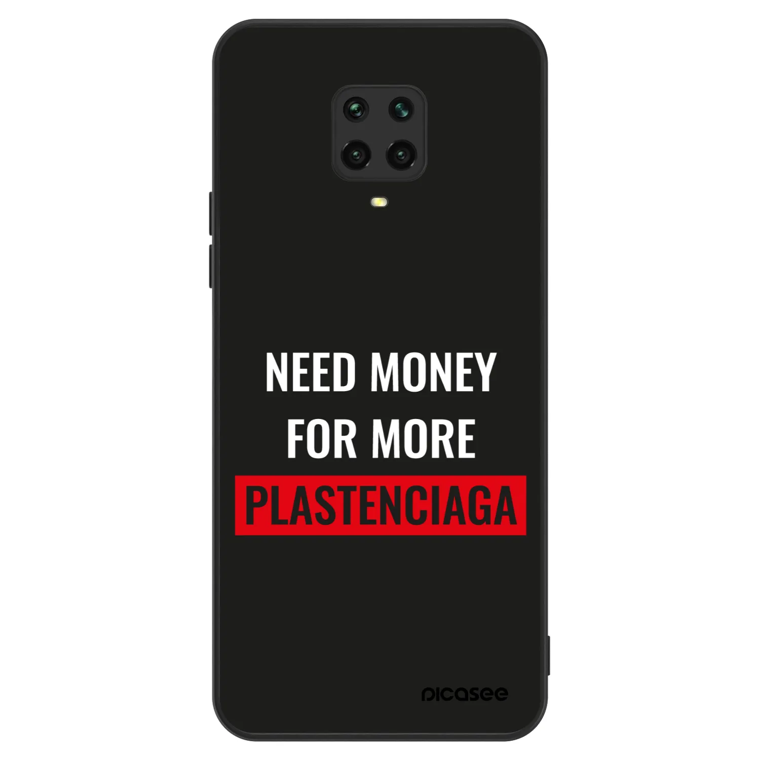 Picasee ULTIMATE CASE pro Xiaomi Redmi Note 9S - More PLASTENCIAGA