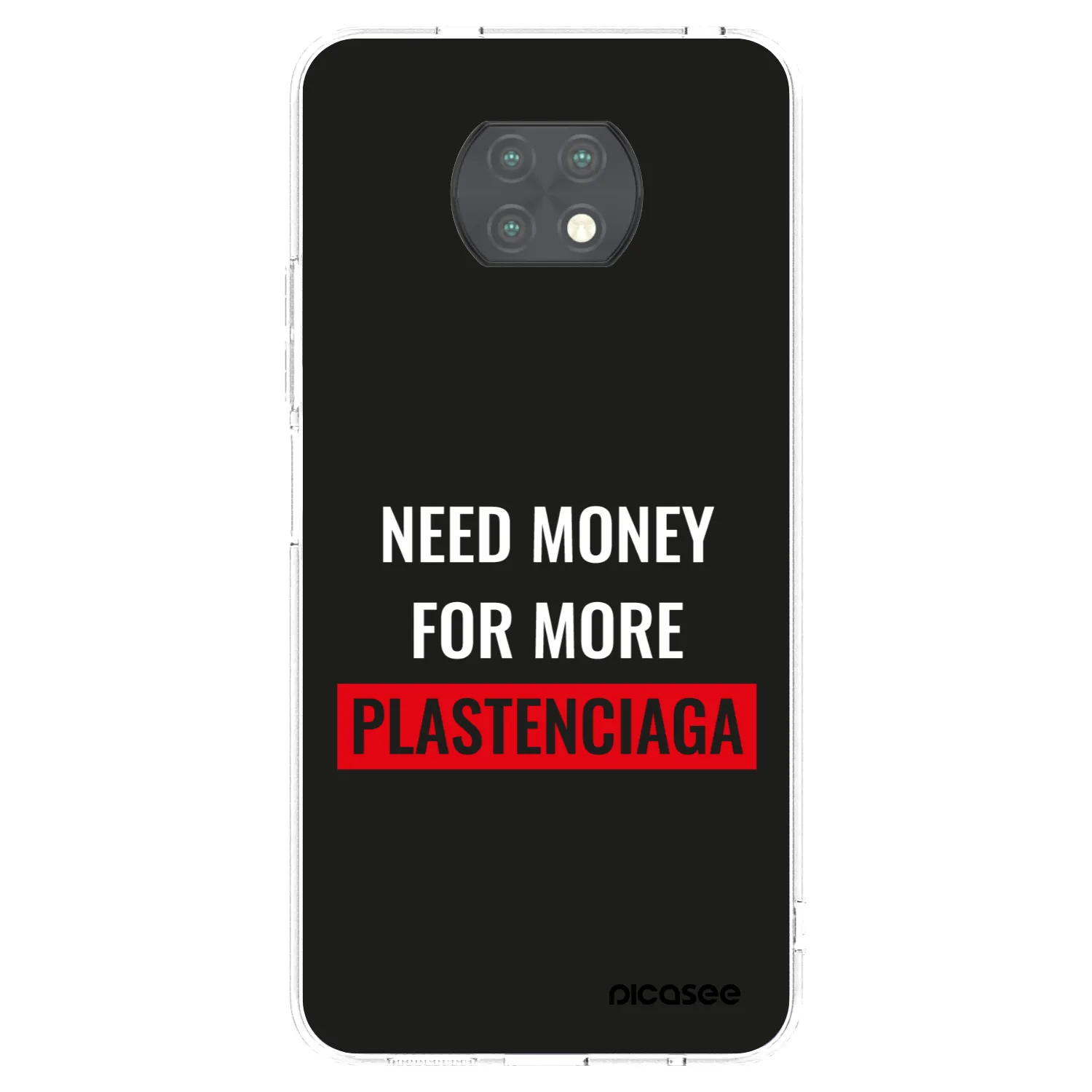 Silikónový prehľadný obal pre Xiaomi Redmi Note 9T - More PLASTENCIAGA