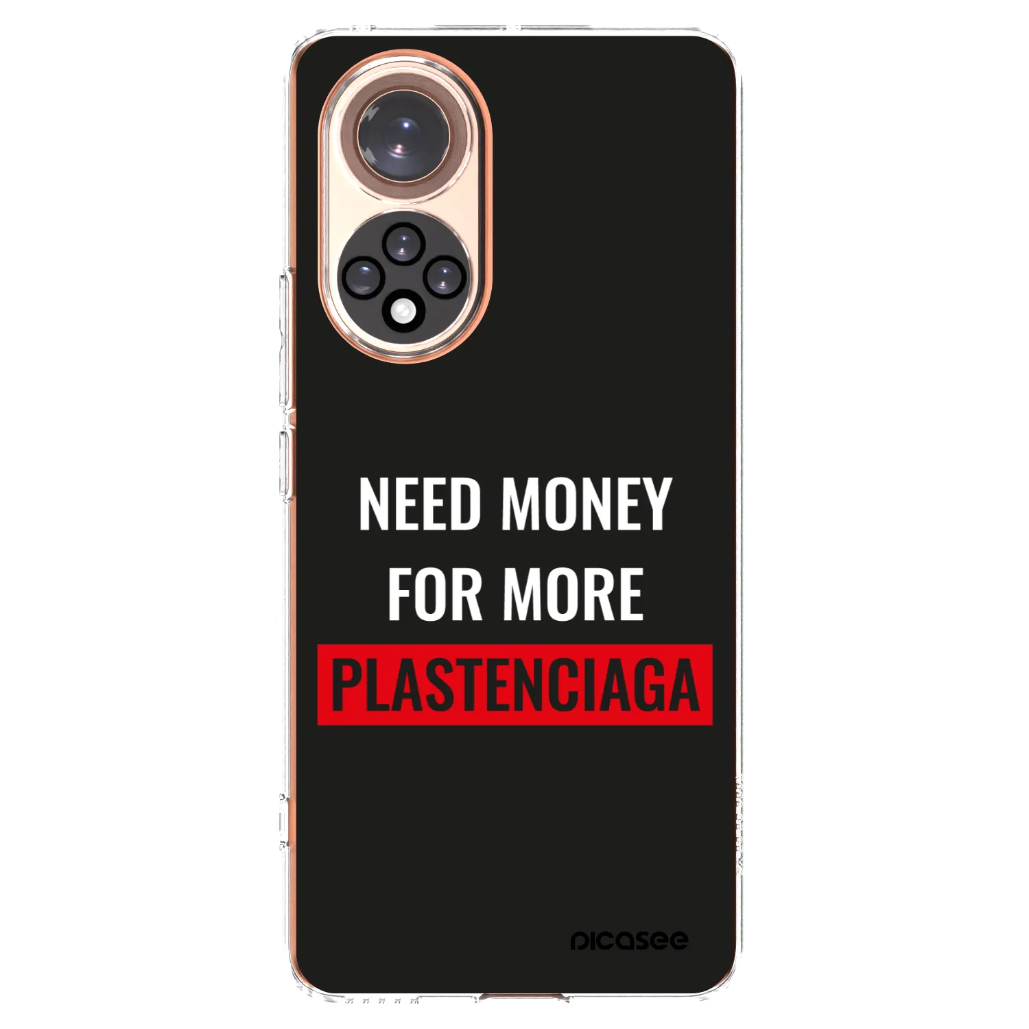 Picasee silikónový prehľadný obal pre Honor 50 5G - More PLASTENCIAGA