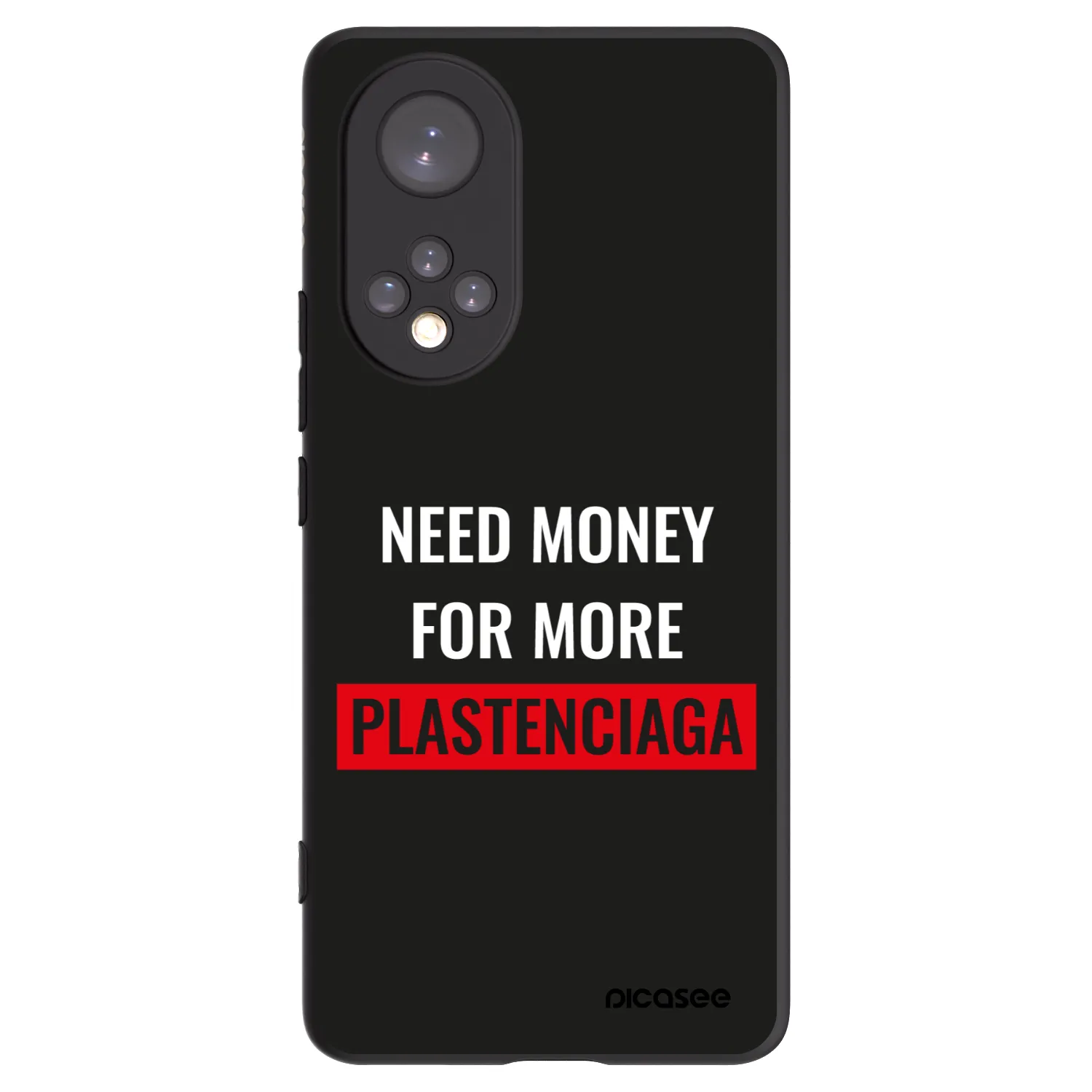 Picasee silikónový čierny obal pre Huawei Nova 9 - More PLASTENCIAGA