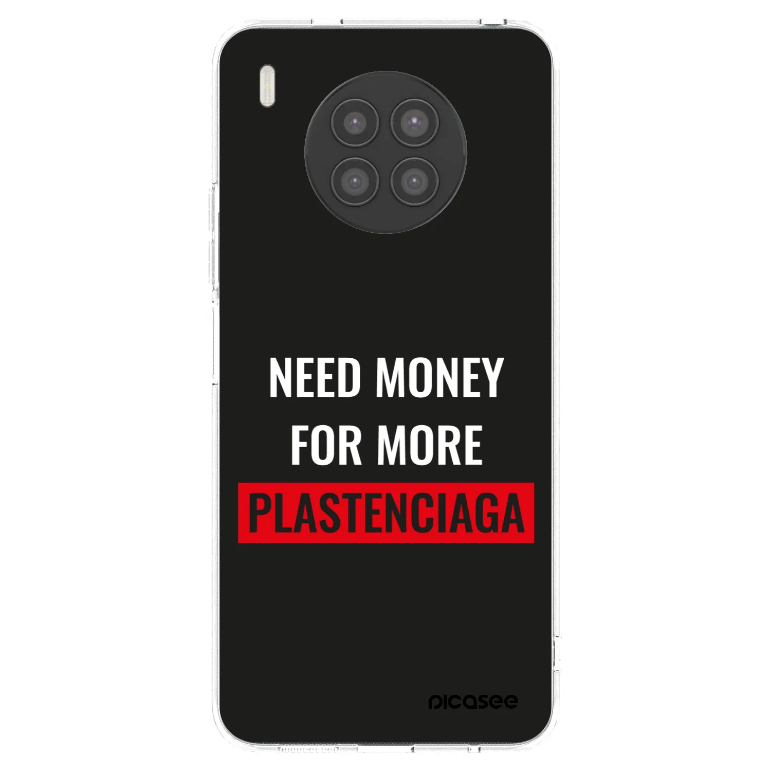 Picasee silikónový prehľadný obal pre Huawei Nova 8i - More PLASTENCIAGA