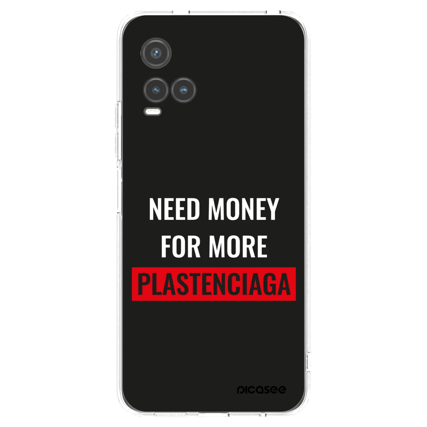 Picasee silikónový prehľadný obal pre Vivo Y33s - More PLASTENCIAGA