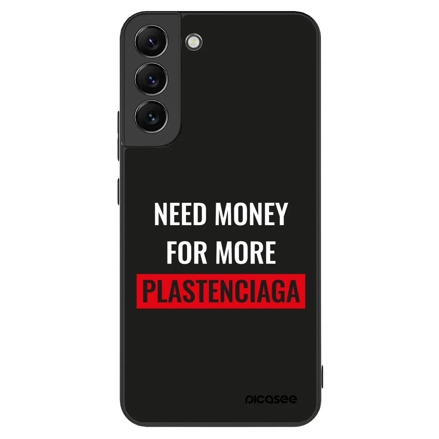 Picasee ULTIMATE CASE pro Samsung Galaxy S22+ 5G - More PLASTENCIAGA