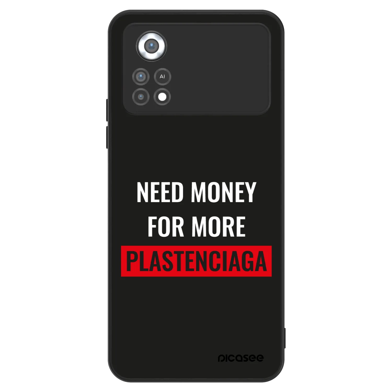 Picasee ULTIMATE CASE pro Xiaomi Poco X4 Pro 5G - More PLASTENCIAGA