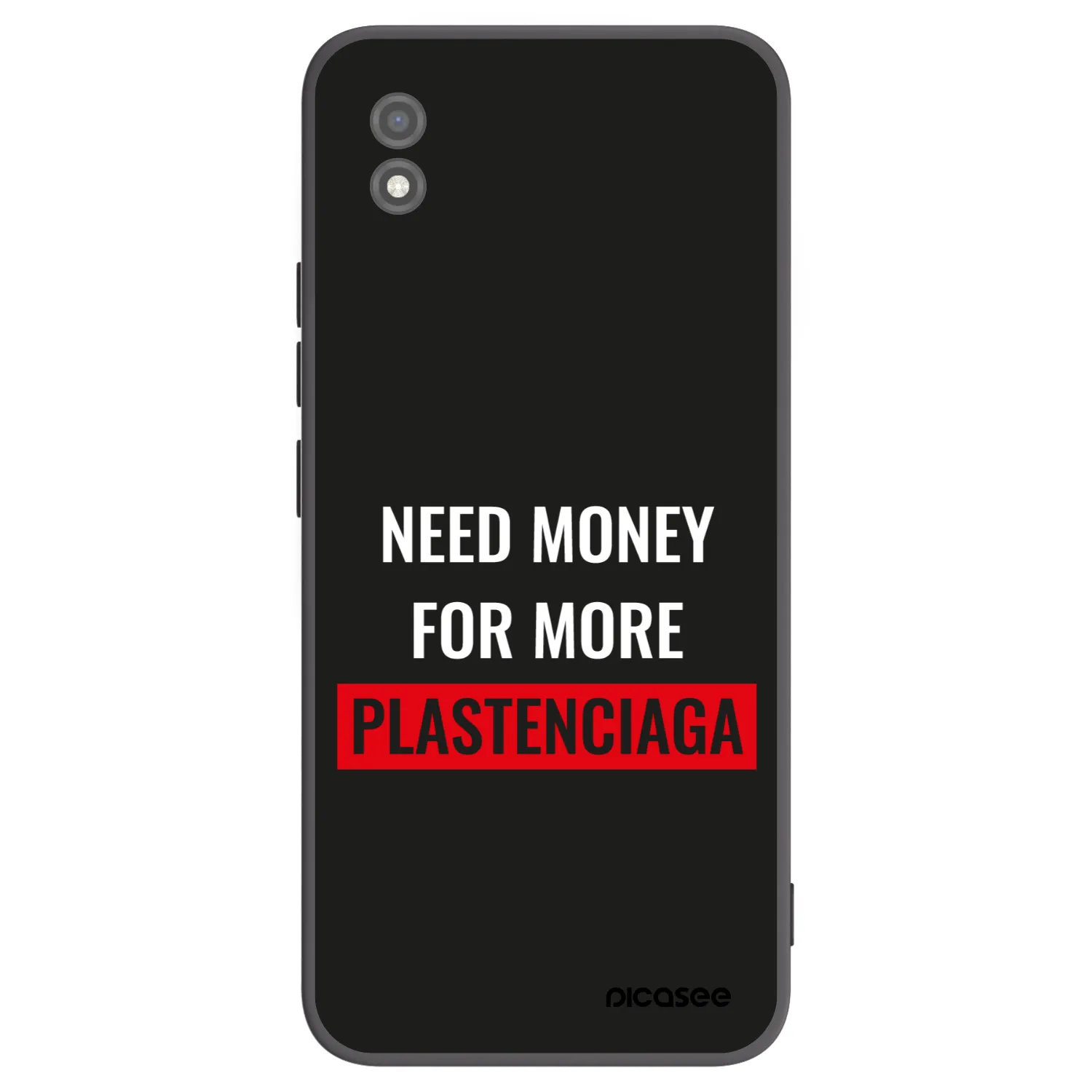 Picasee silikónový čierny obal pre Realme C11 (2021) - More PLASTENCIAGA