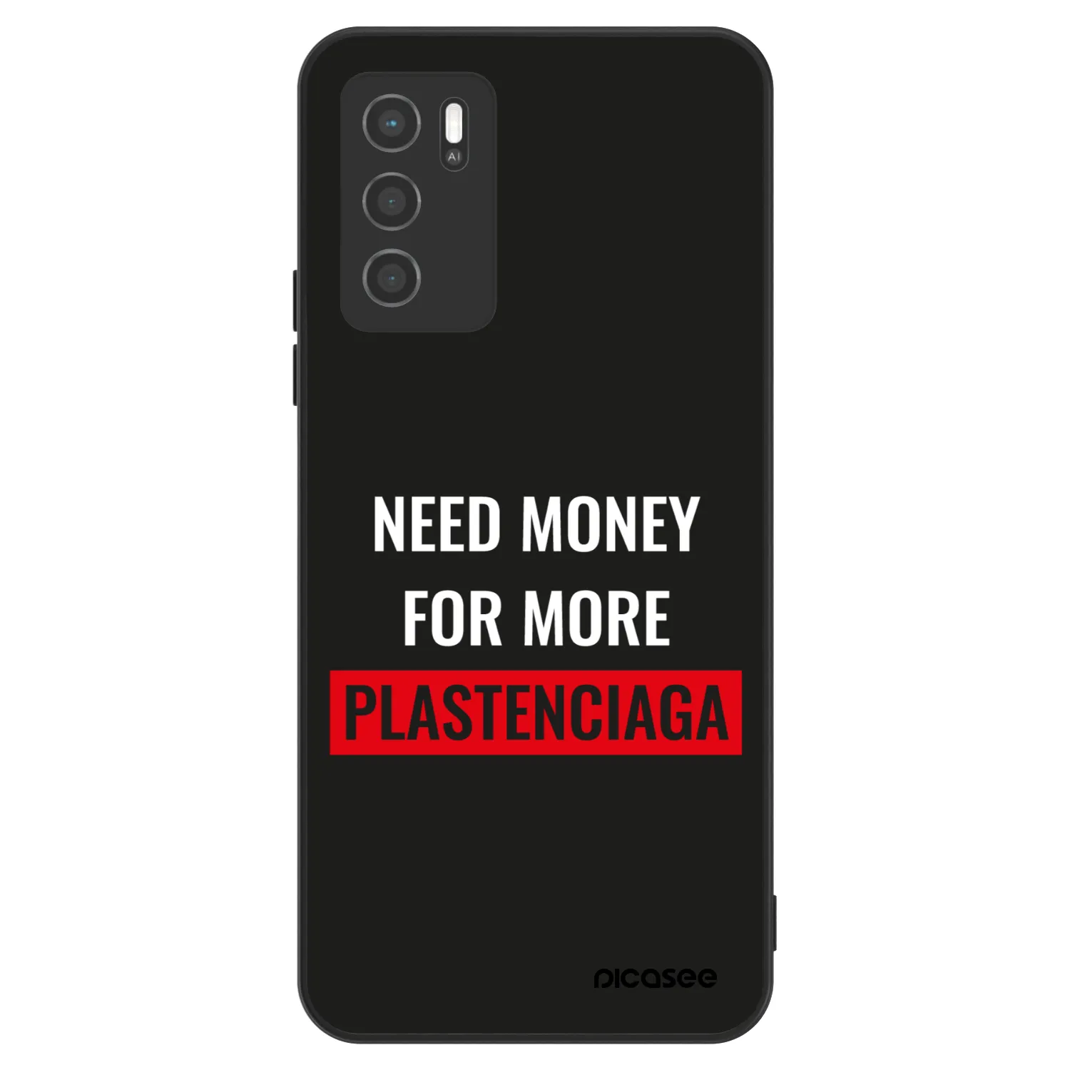 Picasee ULTIMATE CASE pro OPPO A16 - More PLASTENCIAGA