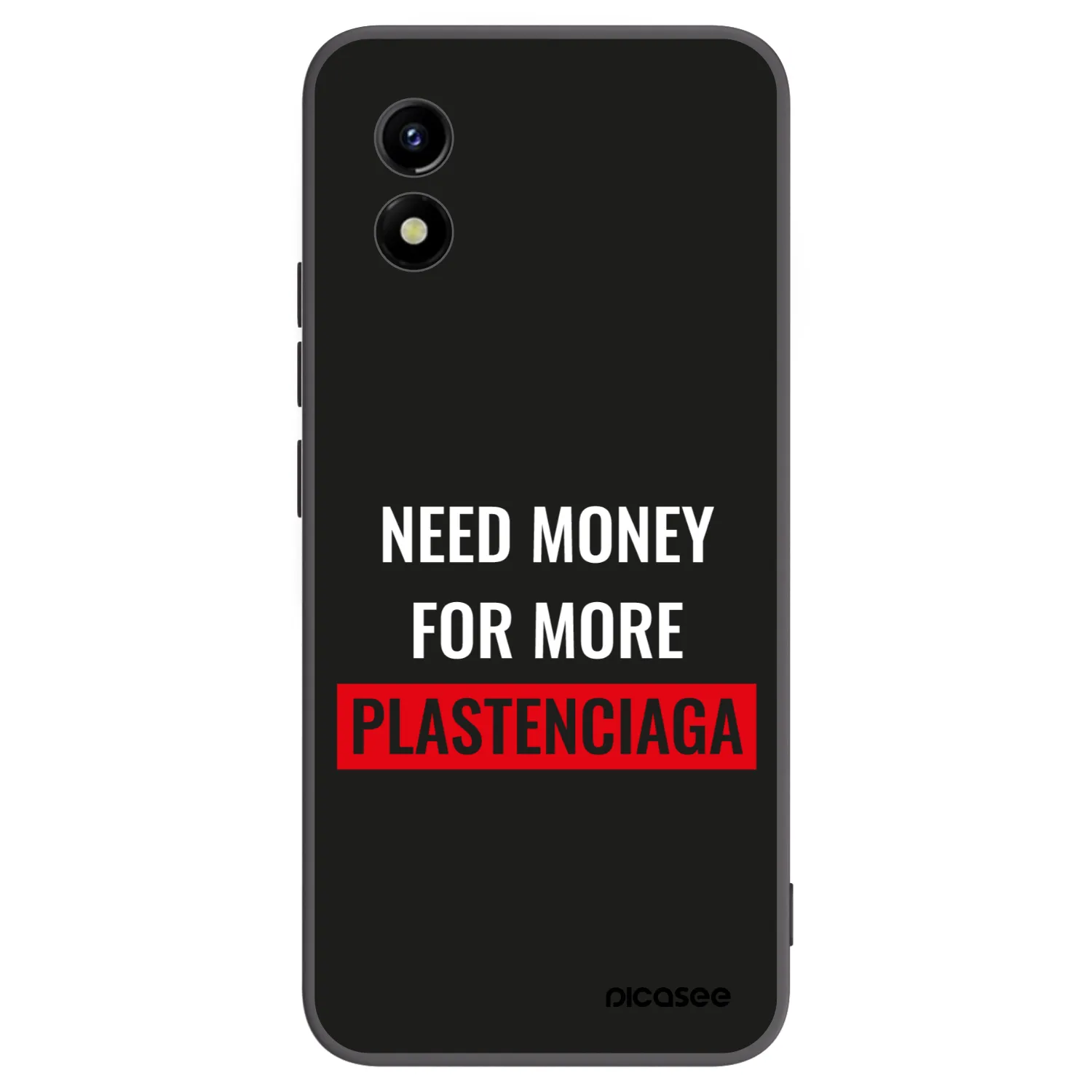 Picasee silikónový čierny obal pre Vivo Y01 - More PLASTENCIAGA