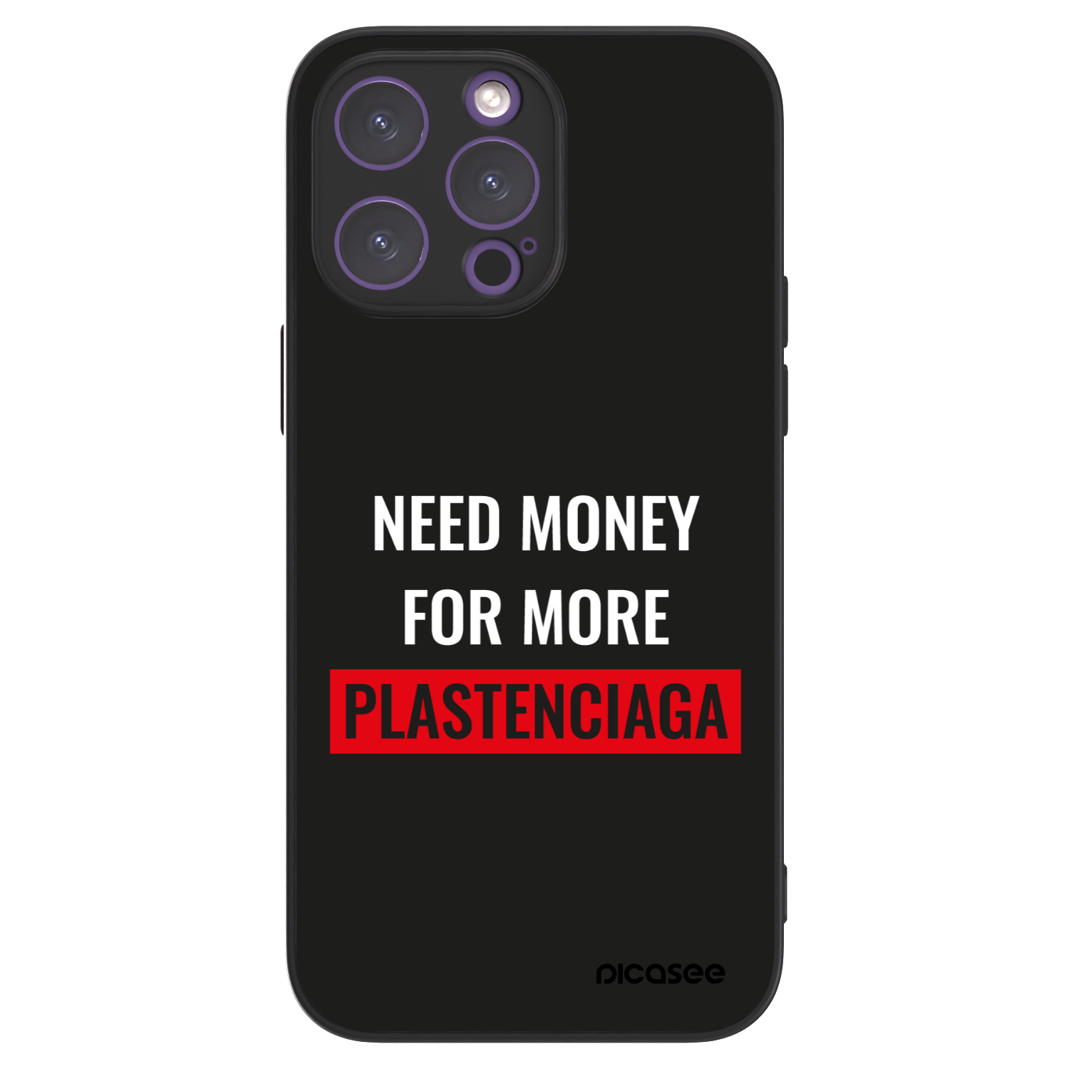 Picasee ULTIMATE CASE pro Apple iPhone 14 Pro Max - More PLASTENCIAGA