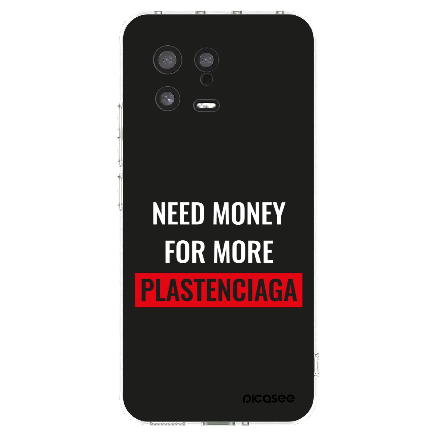 Silikónový prehľadný obal pre Xiaomi 13 - More PLASTENCIAGA