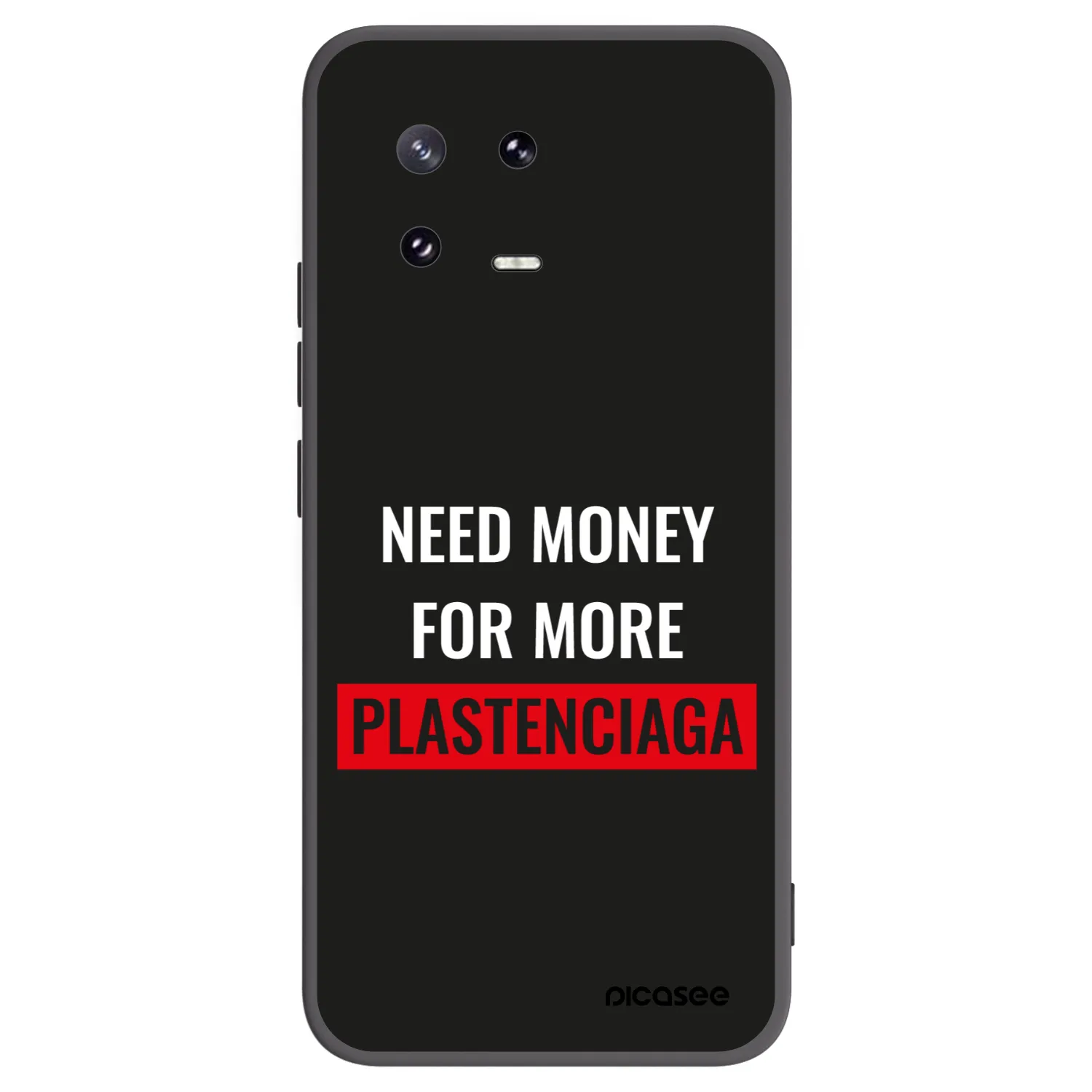 Picasee silikónový čierny obal pre Xiaomi 13 Pro - More PLASTENCIAGA
