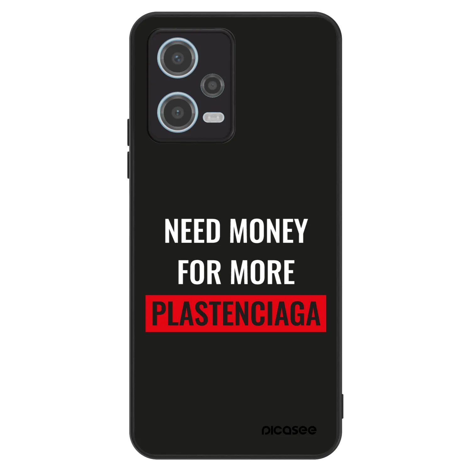 Picasee ULTIMATE CASE pro Xiaomi Redmi Note 12 5G - More PLASTENCIAGA
