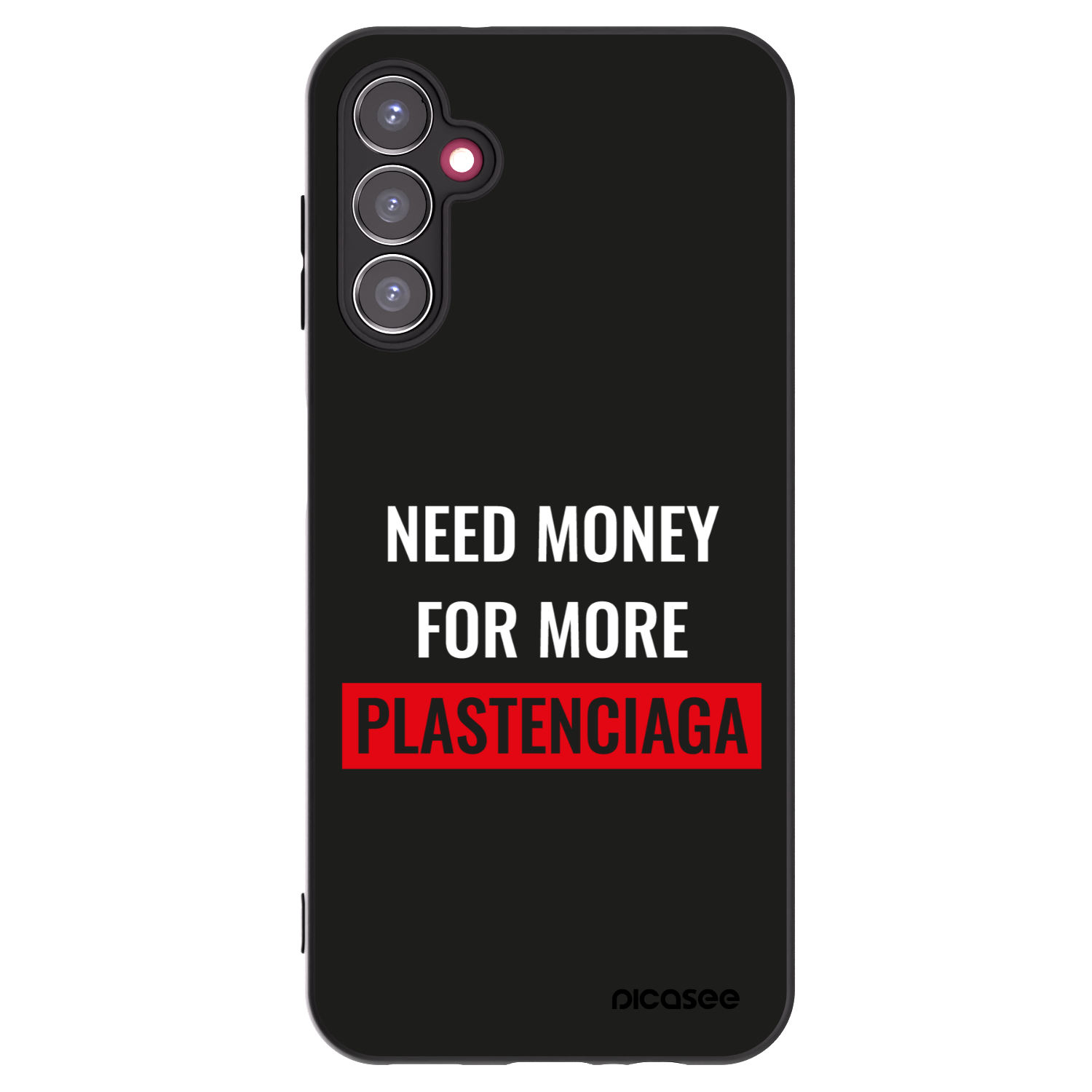 Picasee silikónový čierny obal pre Samsung Galaxy A14 5G A146P - More PLASTENCIAGA