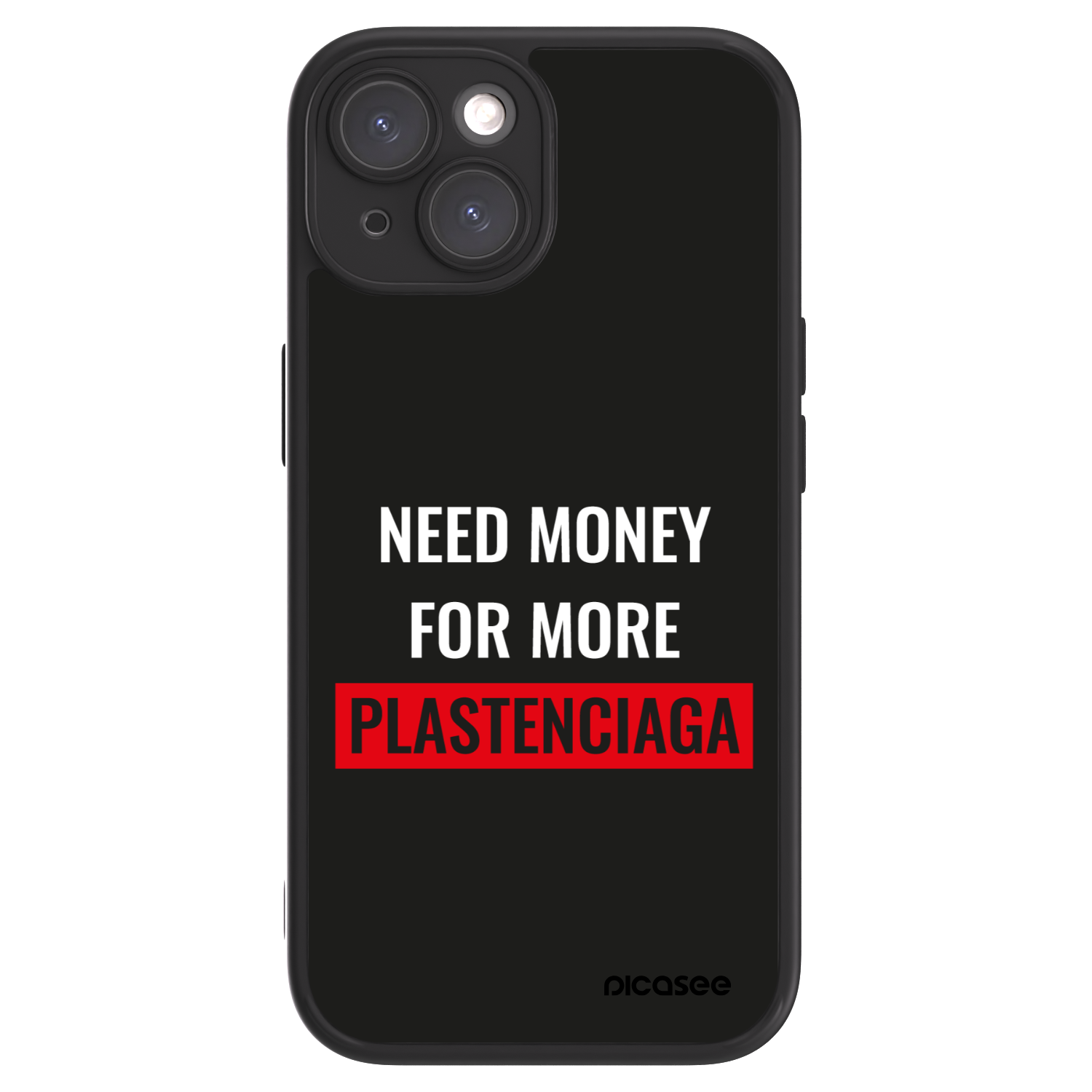 Picasee ULTIMATE CASE pro Apple iPhone 15 - More PLASTENCIAGA
