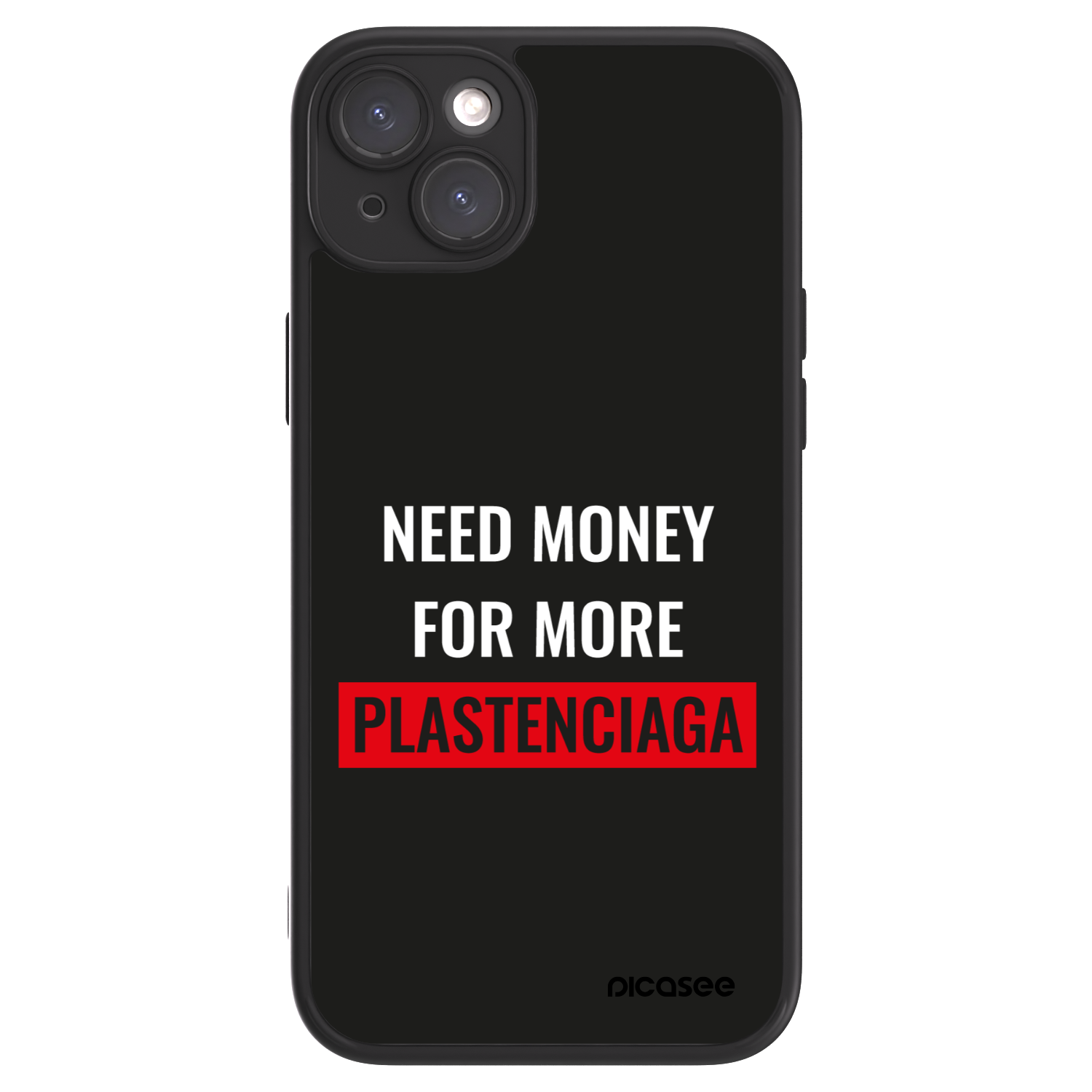 Picasee ULTIMATE CASE pro Apple iPhone 15 Plus - More PLASTENCIAGA