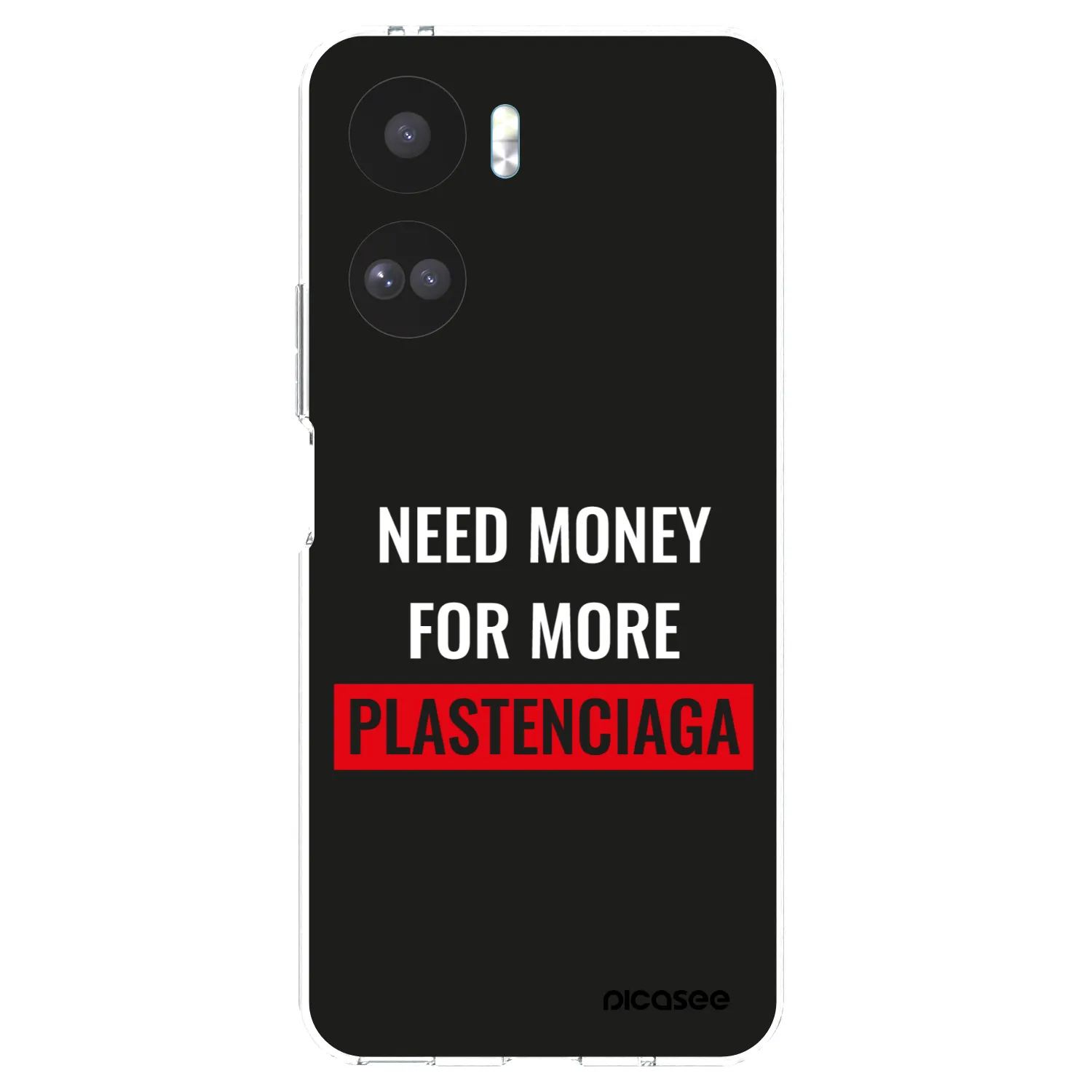 Picasee silikónový prehľadný obal pre Honor 90 Lite 5G - More PLASTENCIAGA