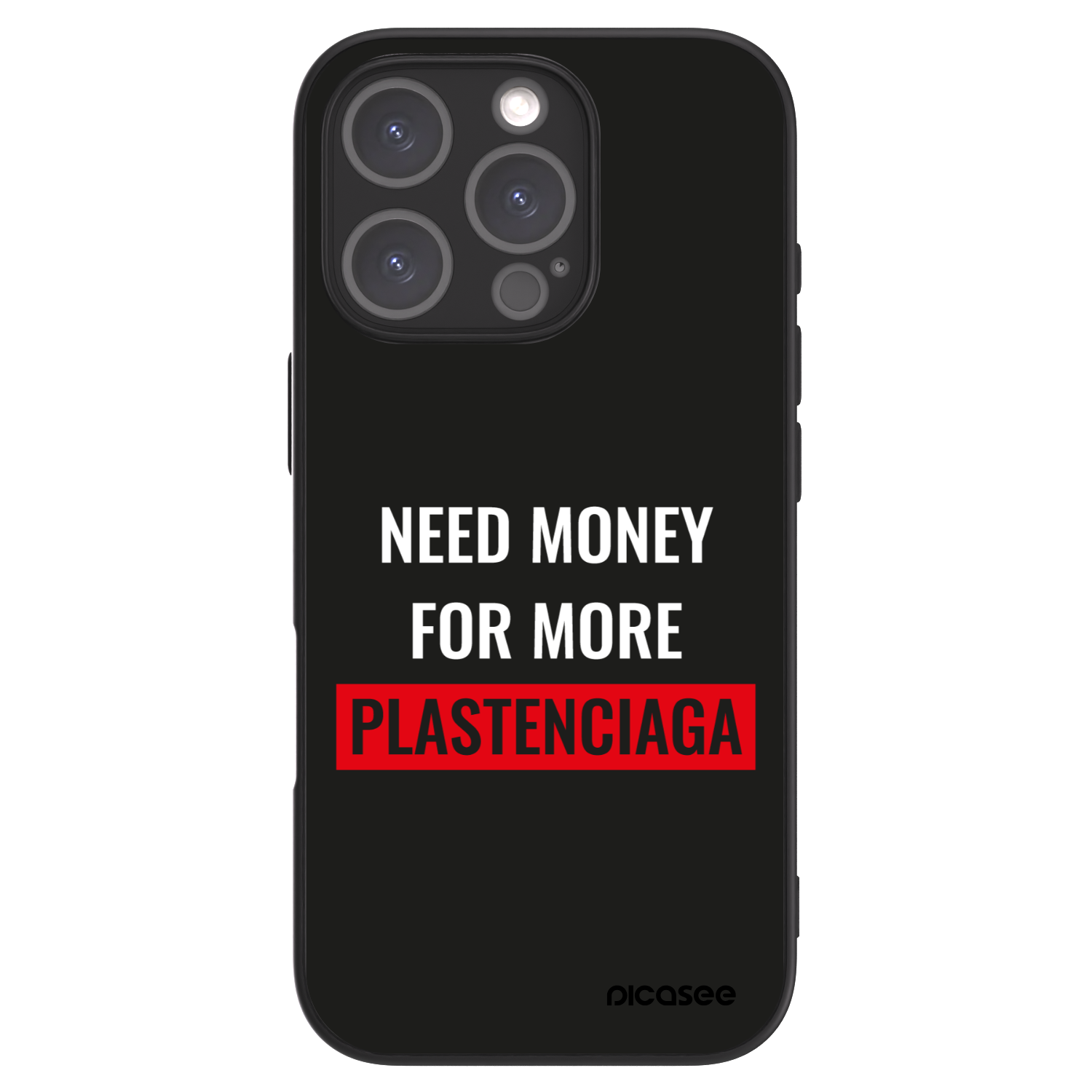 Picasee ULTIMATE CASE pro Apple iPhone 16 Pro - More PLASTENCIAGA