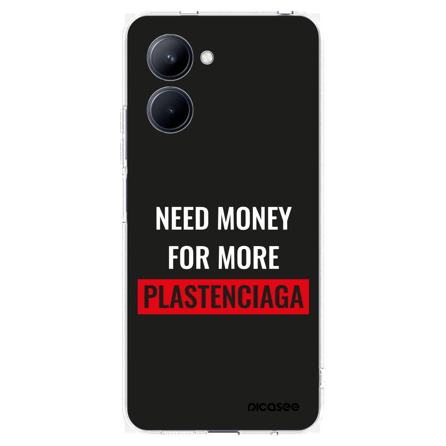 Picasee silikónový prehľadný obal pre Realme C33 (2023) - More PLASTENCIAGA