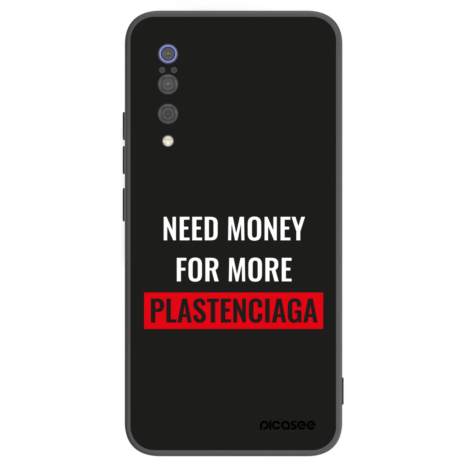 Picasee silikónový čierny obal pre Xiaomi Mi 9 - More PLASTENCIAGA