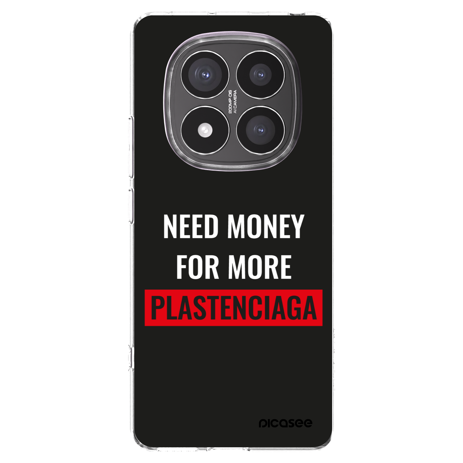 Silikónový prehľadný obal pre Xiaomi Redmi Note 14 Pro+ 5G - More PLASTENCIAGA