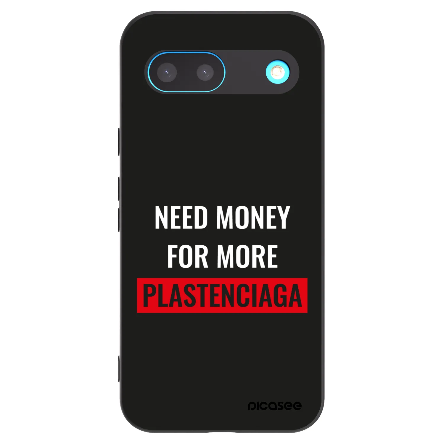 Silikónový čierny obal pre Google Pixel 8 - More PLASTENCIAGA